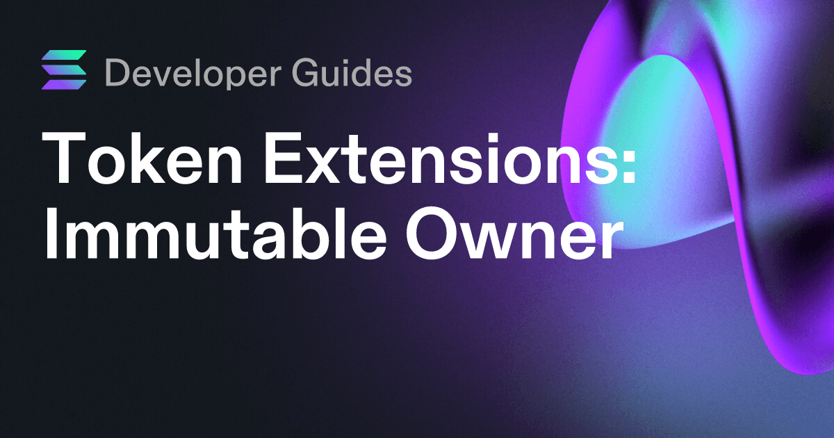 How to use the Immutable Owner extension